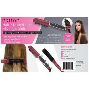 ❣Primp Hair Straightener Styling Comb❣
